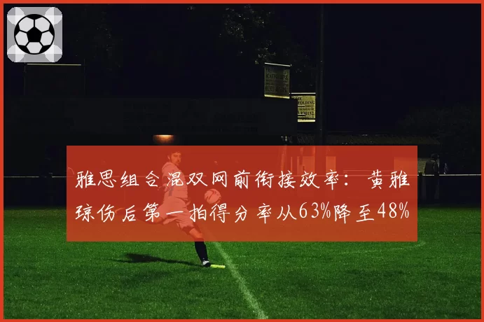 雅思组合混双网前衔接效率：黄雅琼伤后第一拍得分率从63%降至48%