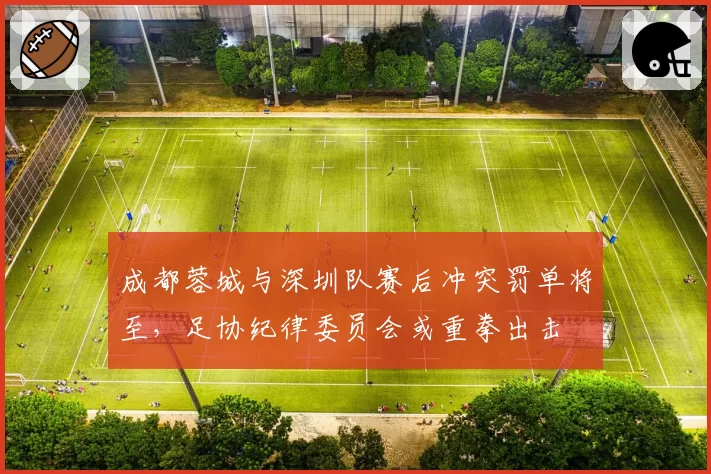 成都蓉城与深圳队赛后冲突罚单将至，足协纪律委员会或重拳出击